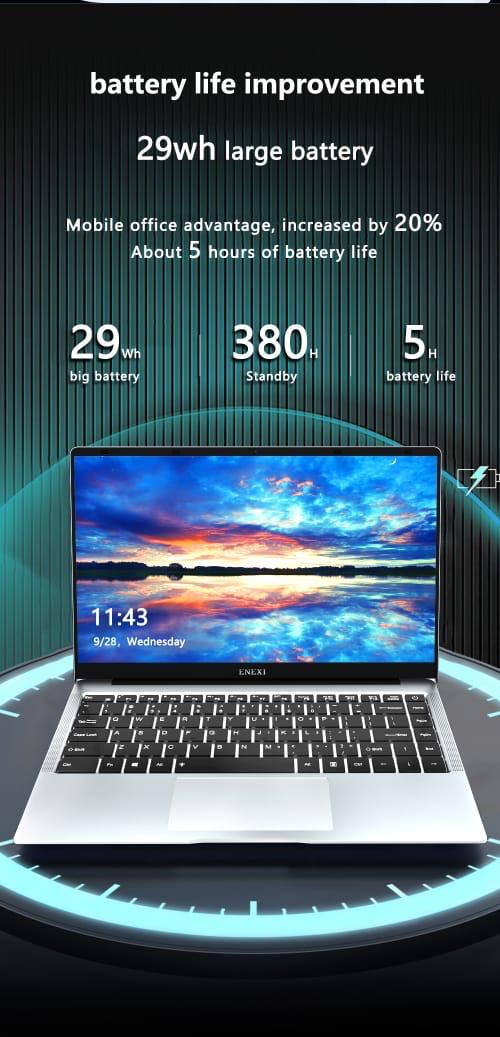 ENEXI 14.1” Portable Laptop - Raw Allure  