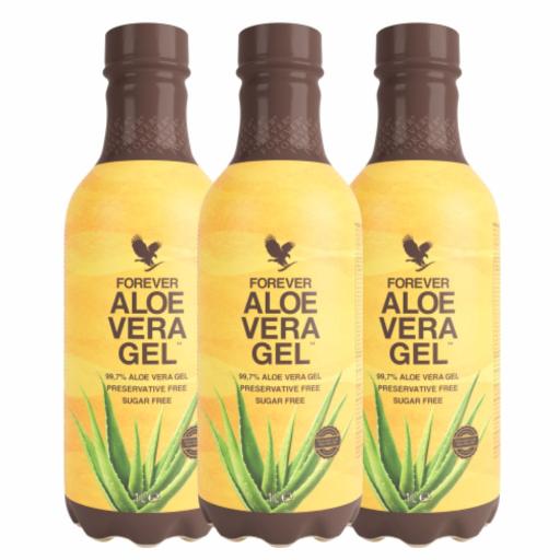Aloe Drinks Tri Pak - Forever Aloe Vera Gel - Raw Allure  